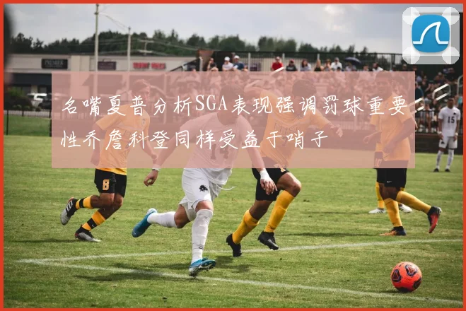 名嘴夏普分析SGA表现强调罚球重要性乔詹科登同样受益于哨子